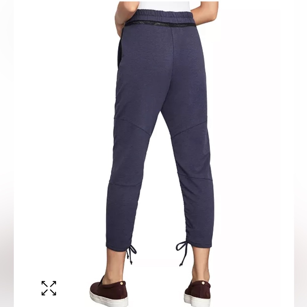 Matching set - BCBGMAXAZRIA Mesh-Inset Jogger Pants - Picture 2 of 5